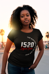 1520 Sedwick Ave - Ladies Stretch T-Shirt