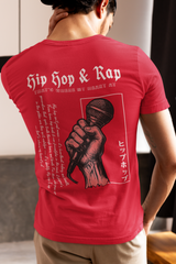 Hip Hop & Rap That's Where My Hearts At - Back Print T-Shirt
