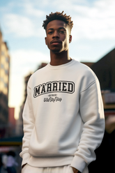 MARRIED TO 90s HIP HOP Sweatshirt - 5 Colors - #HipHop50th