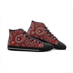 Bandana Reds Hi Top Baseball Boot