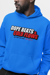 Dope Beats & Cold Flows - Hoodie - 5 Colors - #HipHop50th