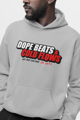 Dope Beats & Cold Flows - Hoodie - 5 Colors - #HipHop50th