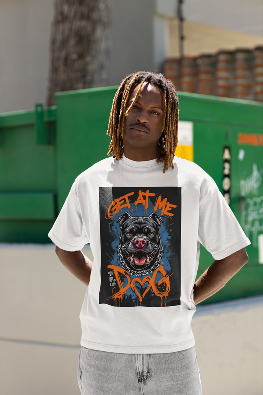 Get At Me Dog - Hip Hop - Heavy Weight T-Shirts - 5 Colours - #HipHop50th
