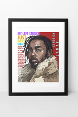 MF Doom Legends Never Die - Hip Hop Framed Wall Art
