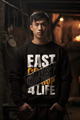 East Coast Hip Hop 4 Life - Sweatshirt - #HipHop50th