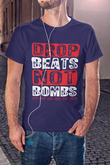 Drop Beats Not Bombs T-Shirt 5 Colours #hiphop50th