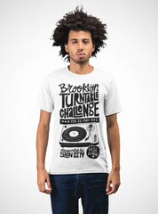 Brooklyn Turntable Challenge - T shirt - Black/White/Lime/Red - #PHC