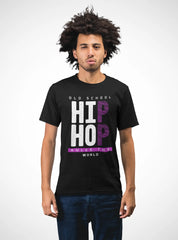 Old School Hip Hop Rules The World - T-Shirt - 5 Colours