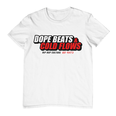 Dope Beats & Cold Flows T-Shirt - 5 Colors - #HipHop50th