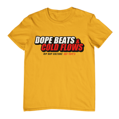 Dope Beats & Cold Flows T-Shirt - 5 Colors - #HipHop50th