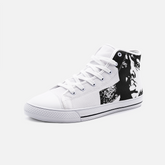 Notorious Big - 90s Hip Hop Fashion - Baseball Boot - Unisex High Top Canvas Shoes - Trainers - One Stop Hip Hop UK