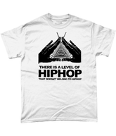 A level of hip hop - T shirt - White/Black/Jade - One Stop Hip Hop UK