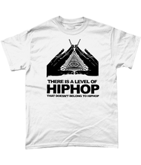 A level of hip hop - T shirt - White/Black/Jade - One Stop Hip Hop UK