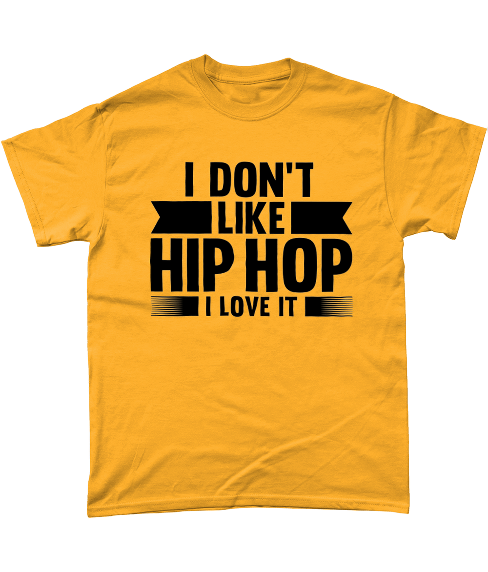 I Love It - T Shirt - Gold/White/Tweed - Love Hip Hop - One Stop Hip Hop UK