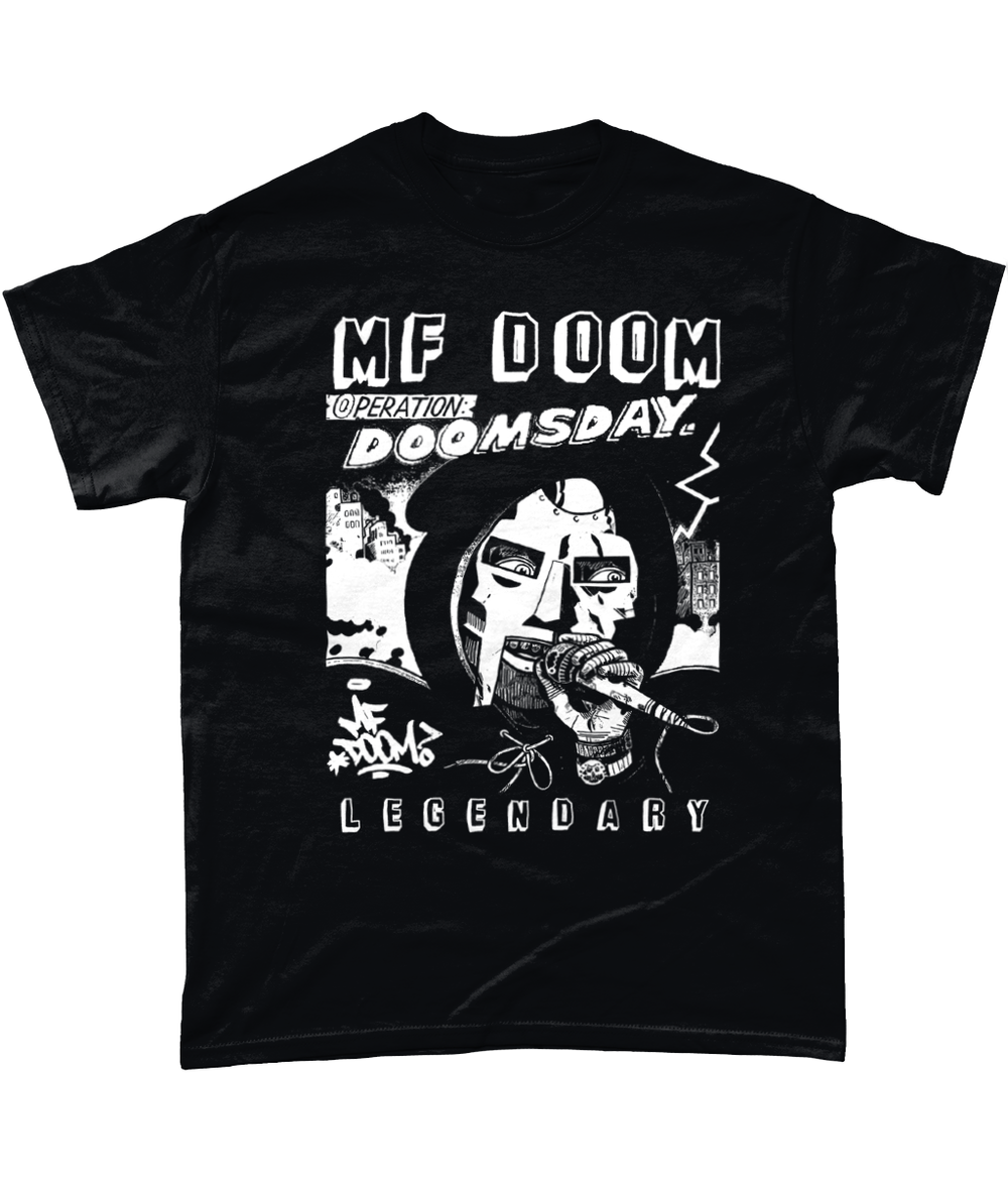 MF Doom - Hip Hop T-Shirt - Clothing - 5 Colors - One Stop Hip Hop UK
