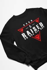 Born & Raised on 90's Hip Hop Sweatshirt - 5 Colors Available #HipHop50th