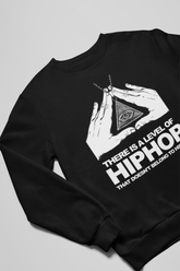 A Level of Hip Hop - Sweatshirt - Black/Charcoal/White - One Stop Hip Hop UK