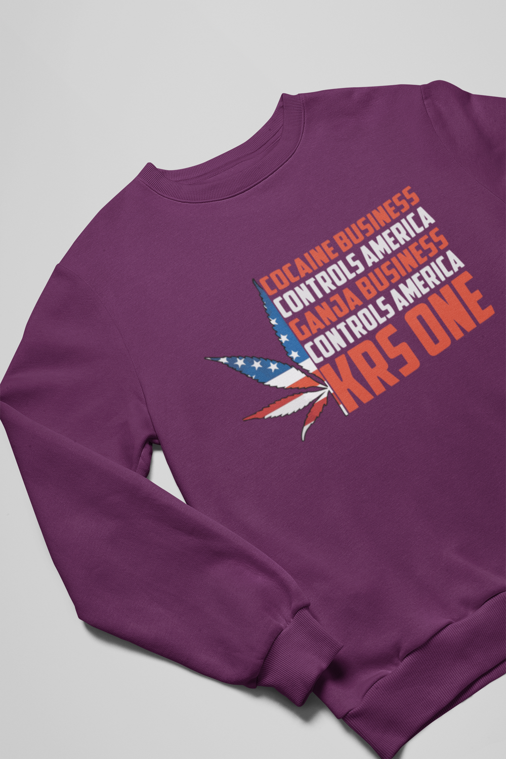 Cocaine Business - Krs One Hip Hop Sweatshirt - 4 Colors - One Stop Hip Hop UK