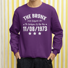 The Bronx Long Sleeve Sweatshirt - 5 Colors - FREE Shipping