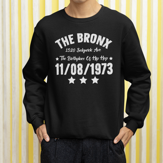 The Bronx Long Sleeve Sweatshirt - 5 Colors - FREE Shipping