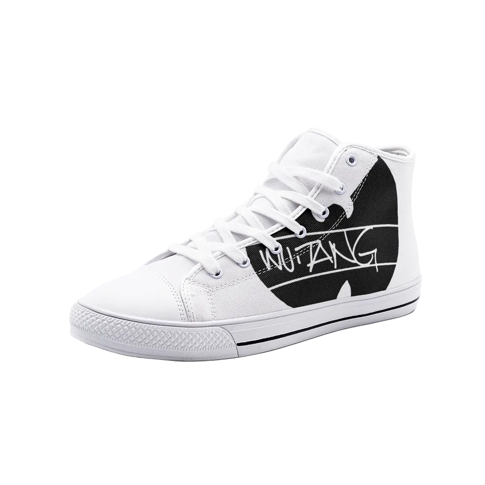 Wu-Tang Clan - Hip Hop - Baseball Boots - Hi Top Canvas Shoes - Trainers - 90s Hip Hop Fashion - One Stop Hip Hop UK