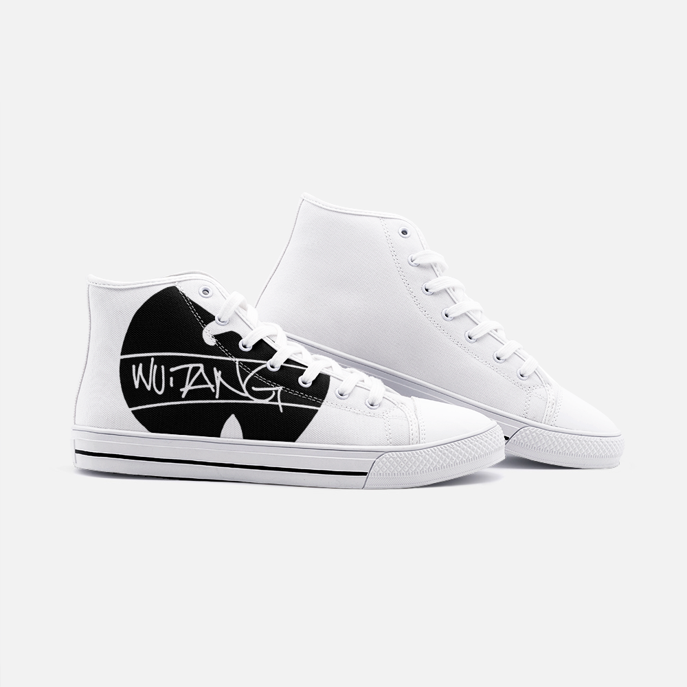 Wu-Tang Clan - Hip Hop - Baseball Boots - Hi Top Canvas Shoes - Trainers - 90s Hip Hop Fashion - One Stop Hip Hop UK