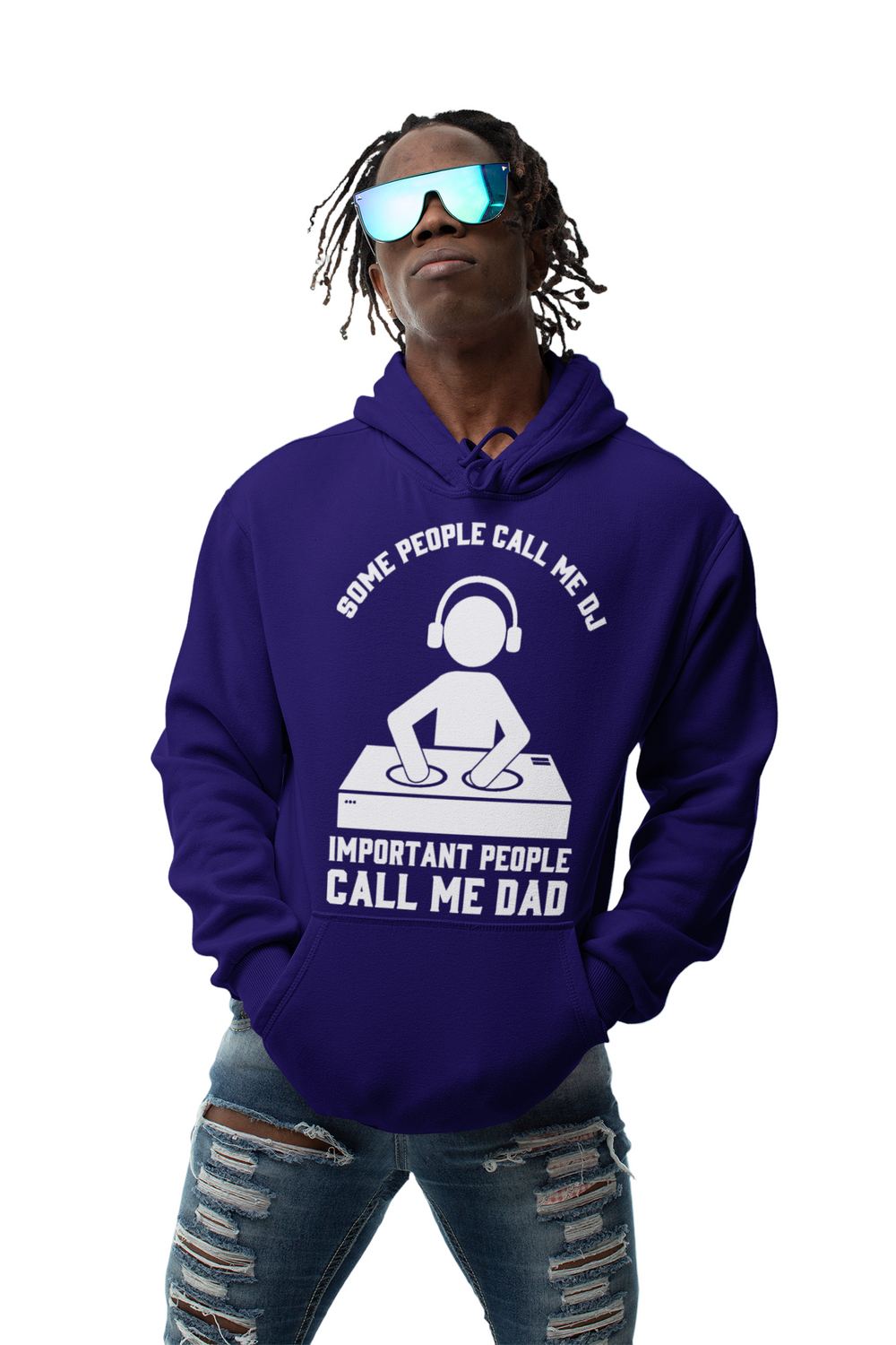 DJ Dad Hoodie - Urban Apparel 5 Colors - Long Sleeve FREE shipping - Online Store - One Stop Hip Hop UK