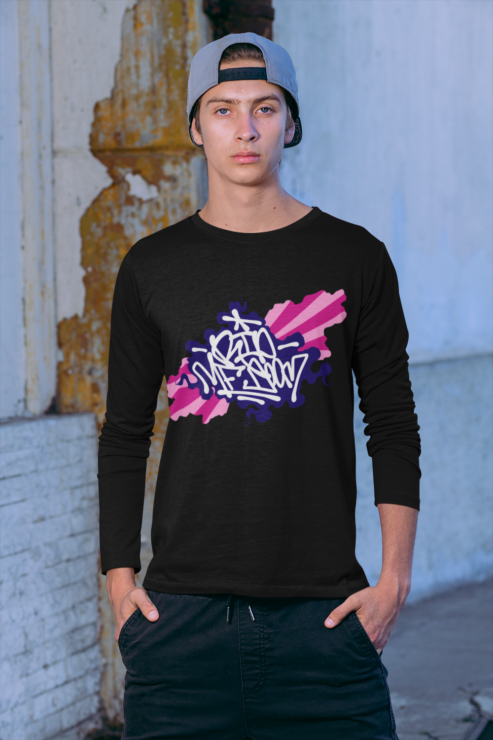 MF Doom R.I.P Long Sleeve Tee - 5 Colors Hip Hop Graffiti Clothing - FREE Shipping - Online Store - One Stop Hip Hop UK