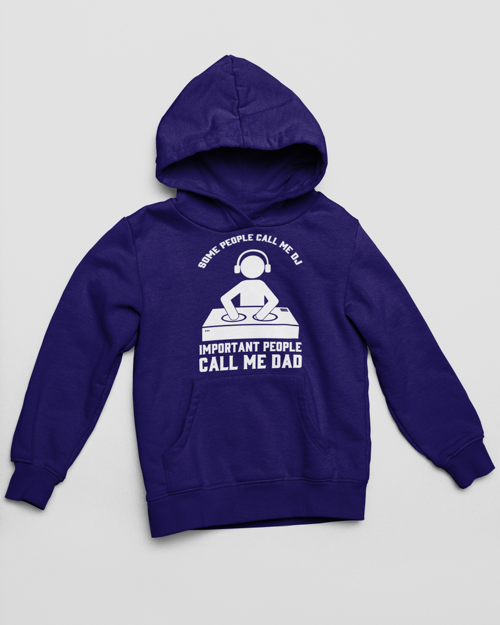 DJ Dad Hoodie - Urban Apparel 5 Colors - Long Sleeve FREE shipping - Online Store - One Stop Hip Hop UK
