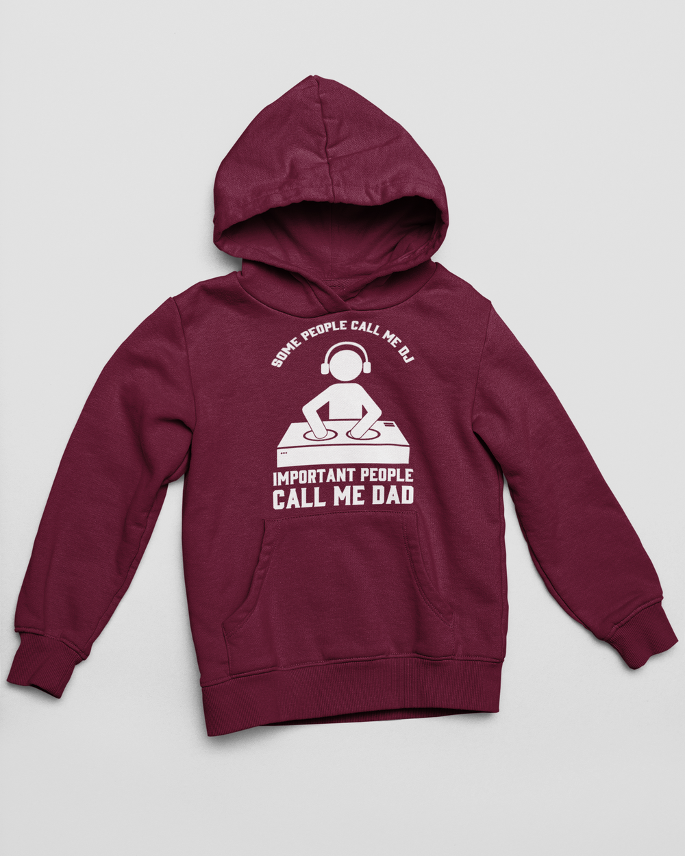 DJ Dad Hoodie - Urban Apparel 5 Colors - Long Sleeve FREE shipping - Online Store - One Stop Hip Hop UK