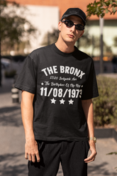 The Bronx The Birthplace of Hip Hop - T-Shirt - 5 Colors Hip Hop Clothing - FREE Shipping - #HipHop50th