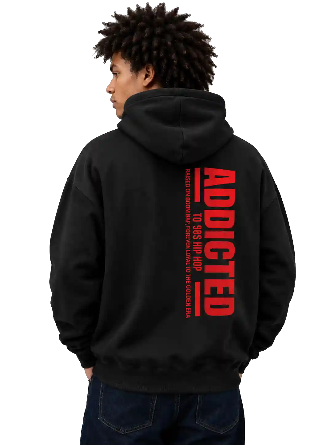 Addicted To 90s Hip Hop - Delux Heavyweight Hoodie