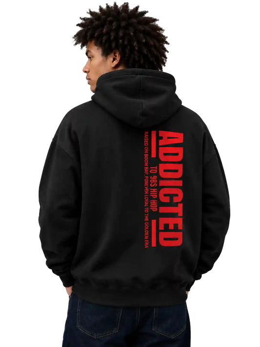 Addicted To 90s Hip Hop - Delux Heavyweight Hoodie