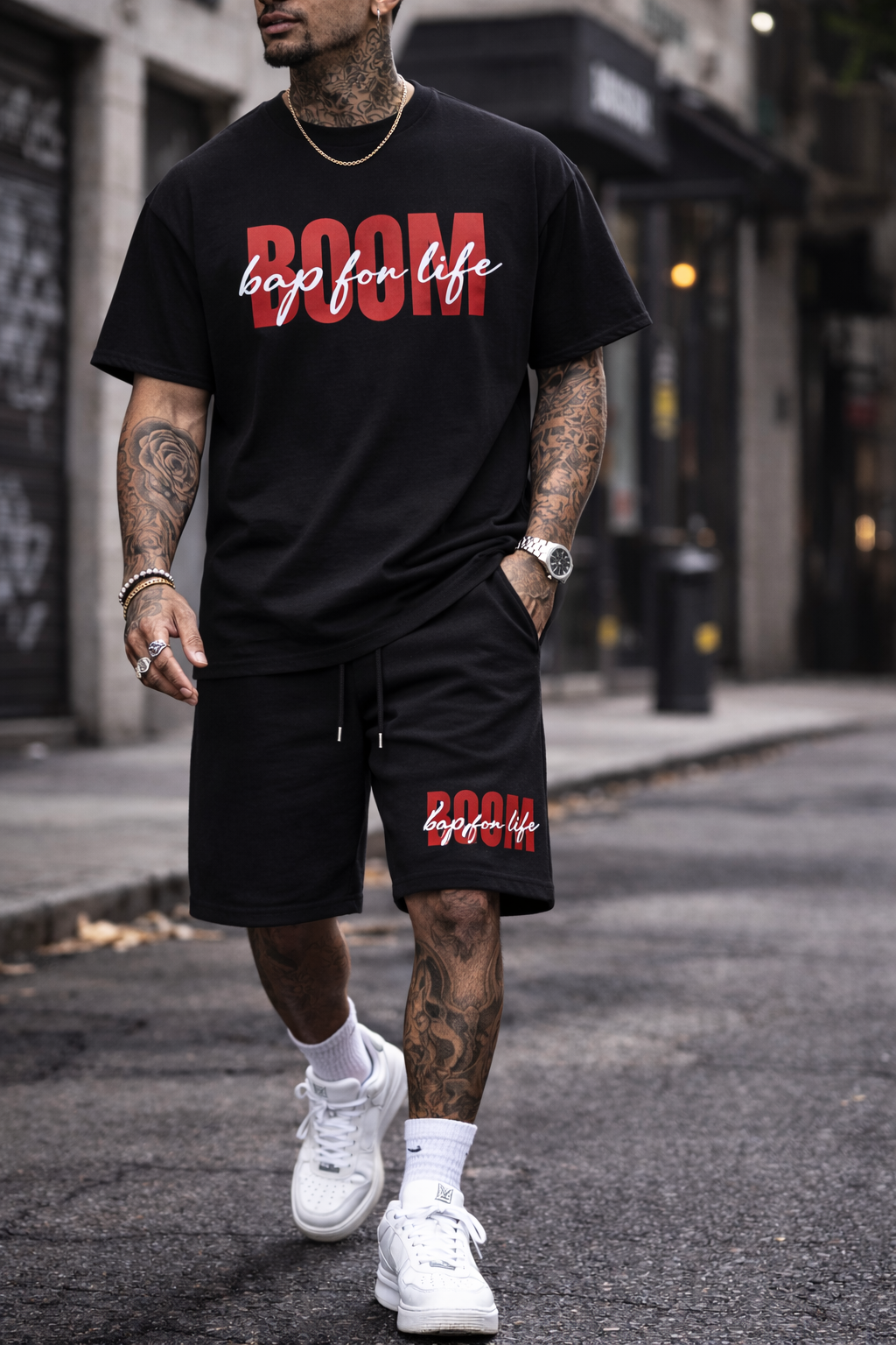 Boom Bap For Life - T-Shirt & Short Combo