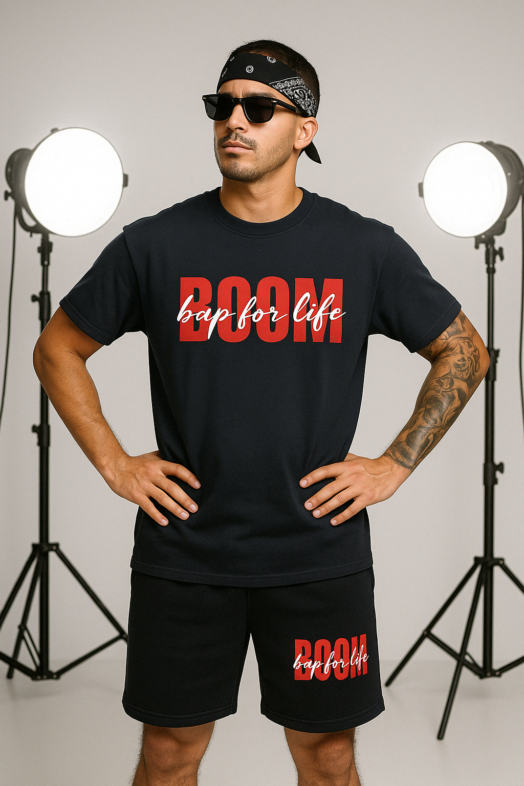 Boom Bap For Life - T-Shirt & Short Combo