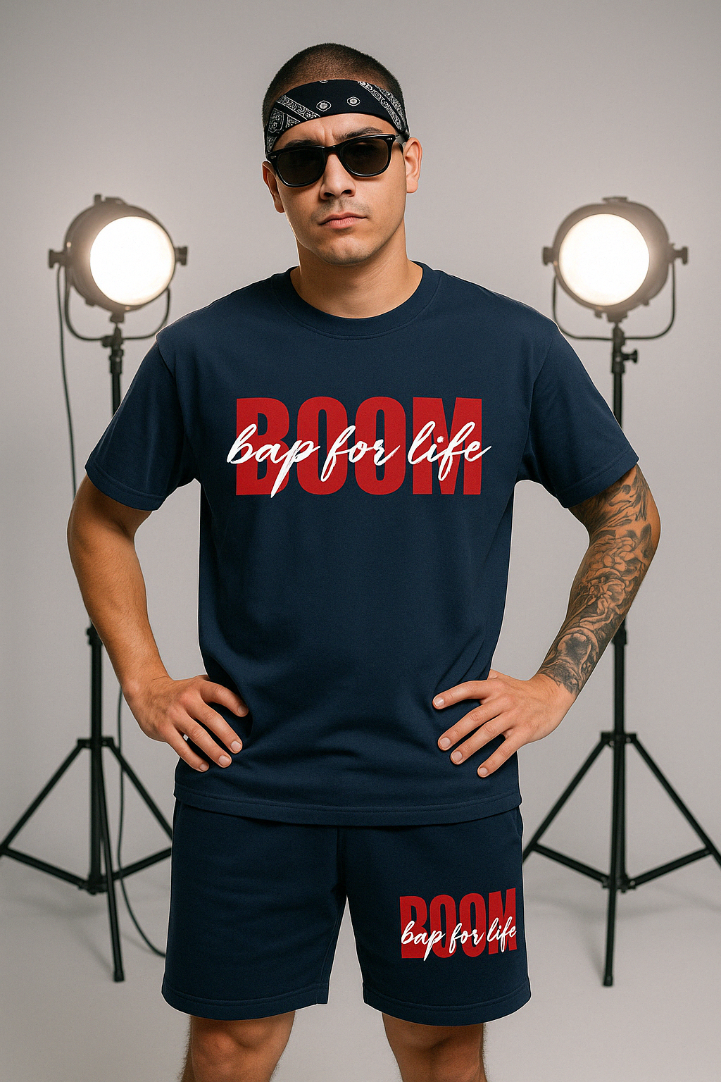 Boom Bap For Life - T-Shirt & Short Combo
