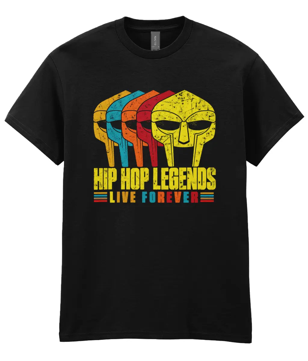 Hip Hop Legends Live Forever - T-Shirt