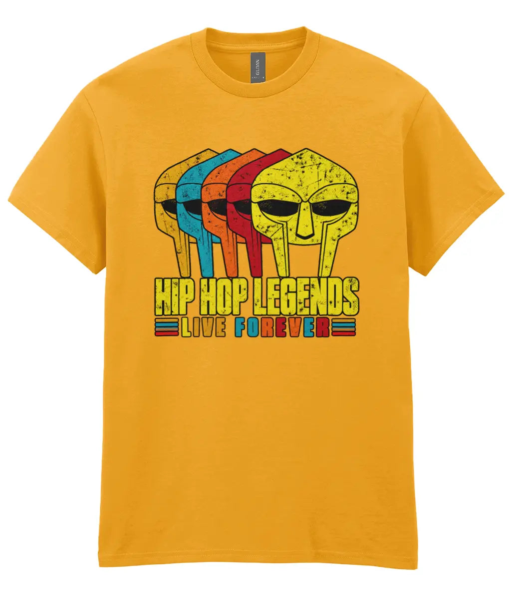 Hip Hop Legends Live Forever - T-Shirt