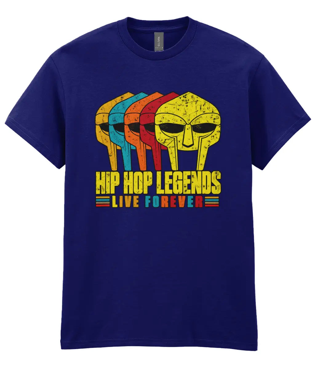 Hip Hop Legends Live Forever - T-Shirt