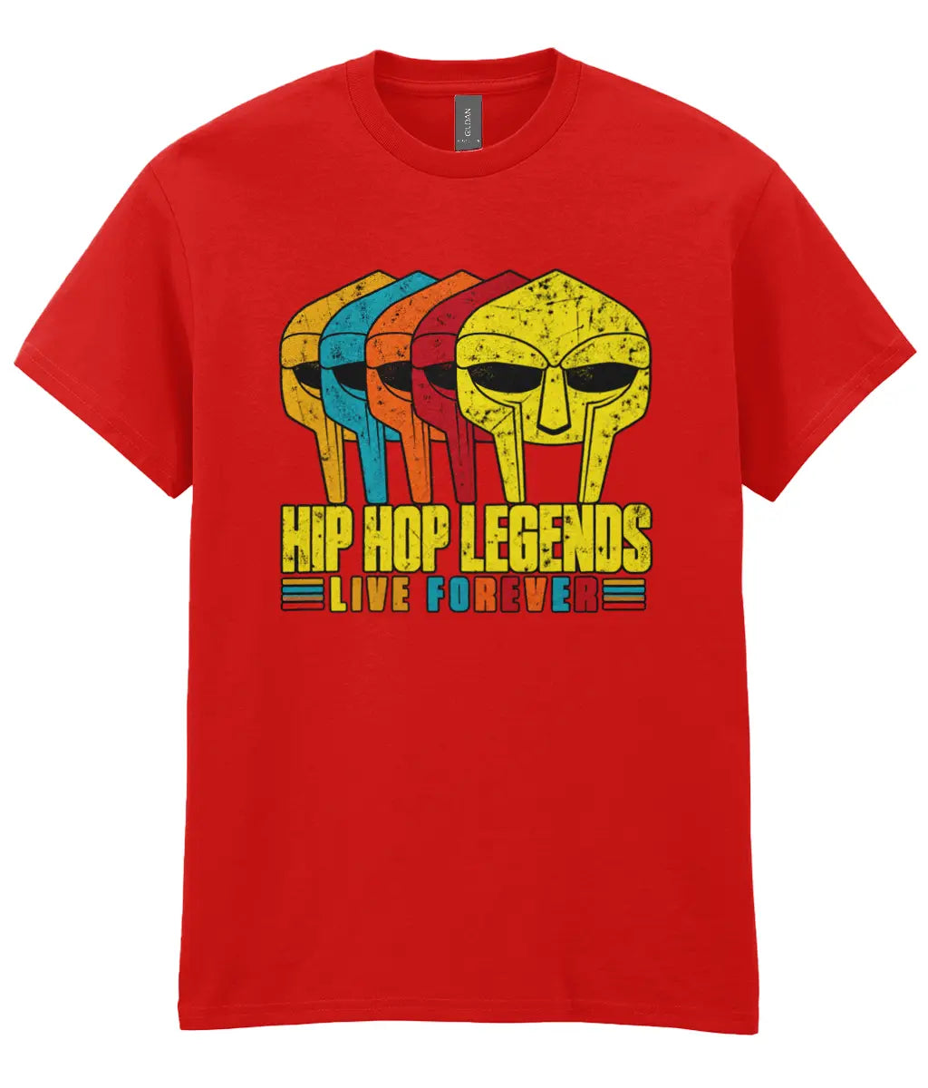 Hip Hop Legends Live Forever - T-Shirt