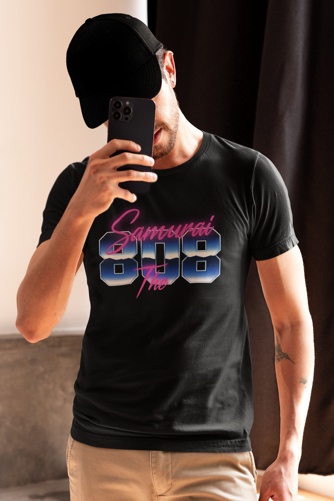 808 Sumurai - Hip Hop Amime T-Shirt (Front & Back Print)