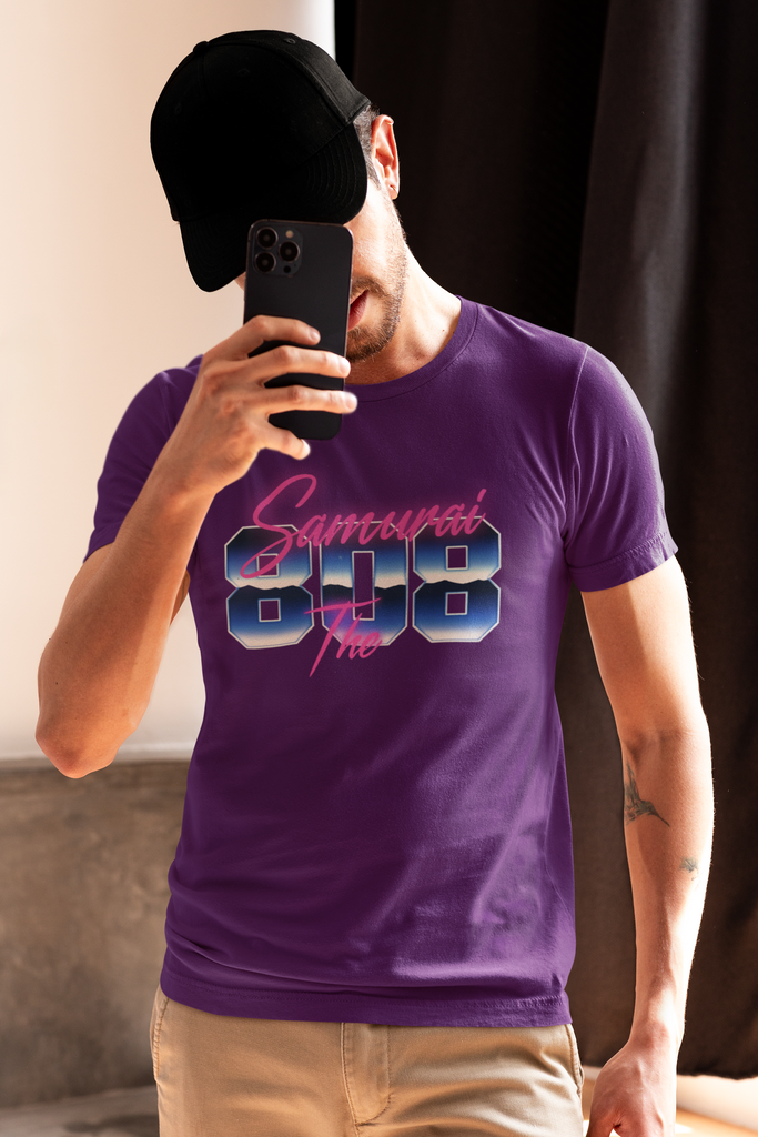 808 Sumurai - Hip Hop Amime T-Shirt (Front & Back Print)