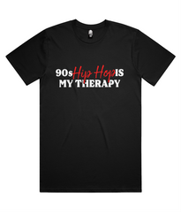 90s Hip Hop Is My Theropy Classic Tee