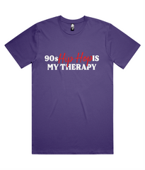90s Hip Hop Is My Theropy Classic Tee