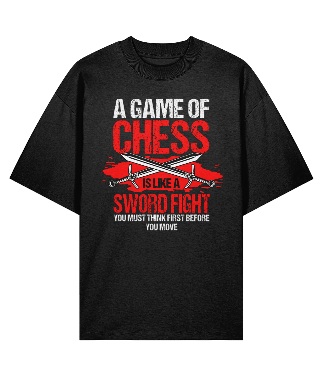 A Game Of Chess - Oversize Organic Tee