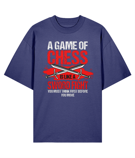 A Game Of Chess - Oversize Organic Tee