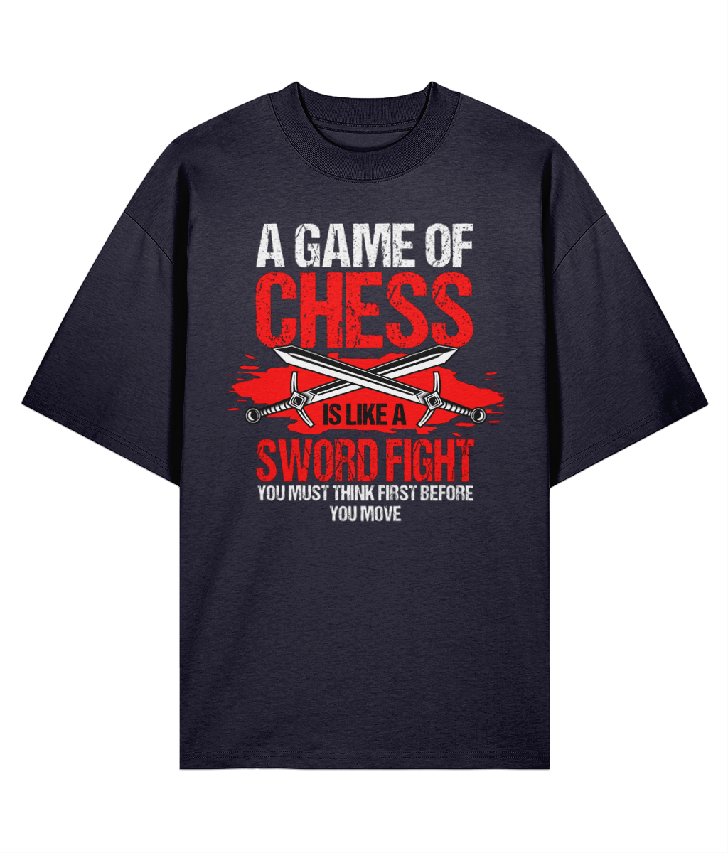 A Game Of Chess - Oversize Organic Tee