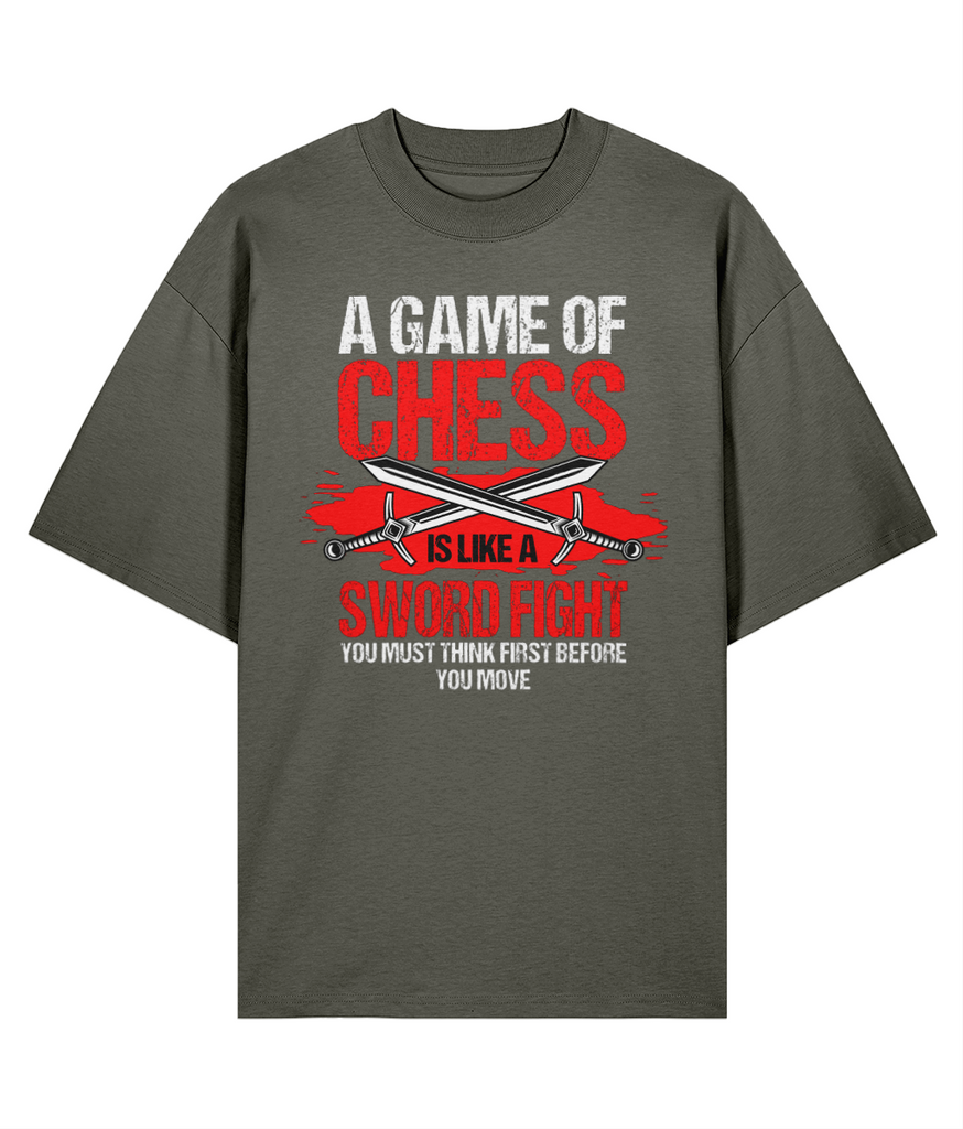 A Game Of Chess - Oversize Organic Tee