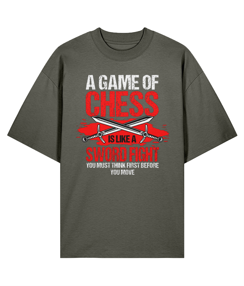 A Game Of Chess - Oversize Organic Tee