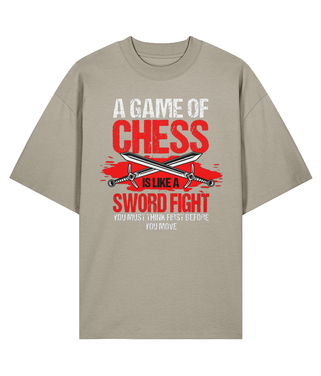 A Game Of Chess - Oversize Organic Tee